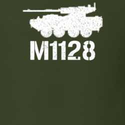 United States Mobile Gun System M1128 Military T Shirt 30577179
