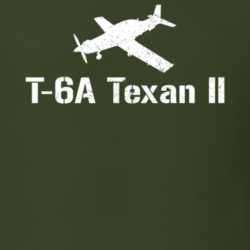 T-6A Texan II Propeller Military T Shirt 30586705
