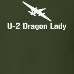 U-2 Dragon Lady Jet Military T Shirt 30586757