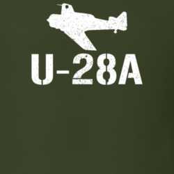 U-28A Propeller Military T Shirt 30586765