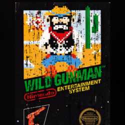 Wild Gunman Nintendo Video Game Box Cool T Shirt 30603719