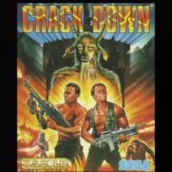 Crack Down Vintage Sega Video Game Box Cool T Shirt 30603730