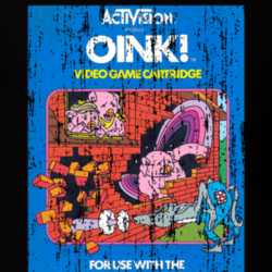 Activision Oink! Vintage Atari Video Game Box Cool T Shirt 30603736