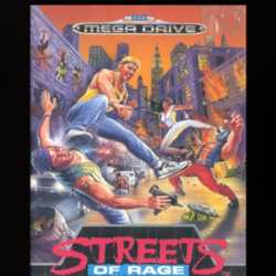 Streets Of Rage Vintage Sega Video Game Box Cool T Shirt 30603740