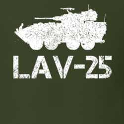 United States LAV-25 Light Armored Vehicle Tank Military T Shirt 30619229