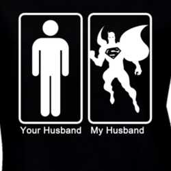 Superman My Husband Your Husband Superhero Funny T Shirt 30619738