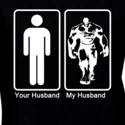 The Hulk My Husband Your Husband Superhero Funny T Shirt 30619742