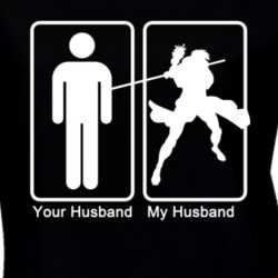 Gambit My Husband Your Husband Superhero Funny T Shirt 30619743