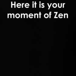 Here it is your moment of Zen The Daily Show TV Show Quote T Shirt 30777600