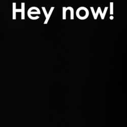 Hey now! The Larry Sanders Show TV Show Quote T Shirt 30777603