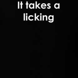 It takes a licking Who Wants to Be a Millionaire TV Show Quote T Shirt 30777638