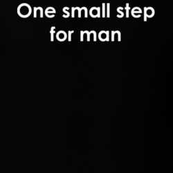 One small step for man The Brady Bunch TV Show Quote T Shirt 30777666