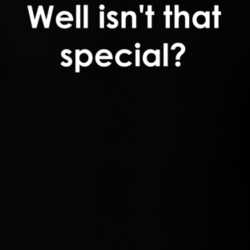 Well isn't that special? Saturday Night Live TV Show Quote T Shirt 30777702