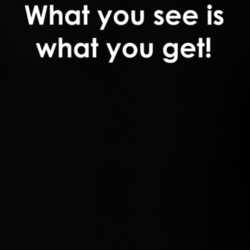 What you see is what you get! The Flip Wilson Show TV Show Quote T Shirt 30777708