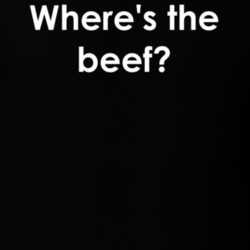 Where's the beef? Diff'rent Strokes TV Show Quote T Shirt 30777712