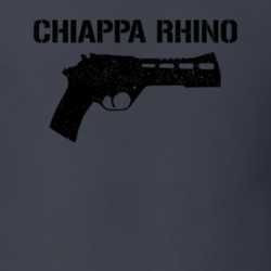 Chiappa Rhino Revolver Military Distressed Black T Shirt 30850831