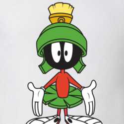 Marvin The Matian Looney Toons Retro Tv Show Cartoon T Shirt 31049317