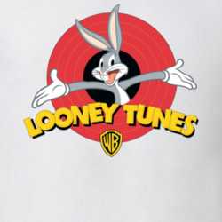 Looney Toons Logo With Bugs Bunny Retro Tv Show Cartoon T Shirt 31049325