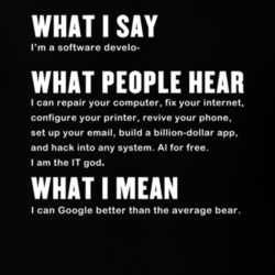I'm A Software Developer Funny Programmer Geek T Shirt 31135567