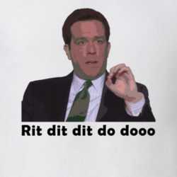 Rit Dit Dit Do Dooo Andy Bernard The Office Tv Show T Shirt 31313047