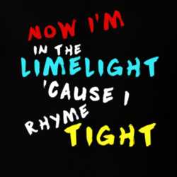 Notorious Big Now Im In The Limelight Cause I Rhyme Tight T Shirt 31658775