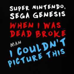 Notorious Big Super Nintendo Sega Genesis Couldnt Picture This T Shirt 31658776