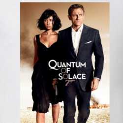 Quantum Of Solace 007 Movie Cover T Shirt 32592817