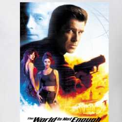 The World Is Not Enough 007 Movie Cover T Shirt 32592820