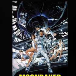Moonraker 007 Movie Cover T Shirt 32592830