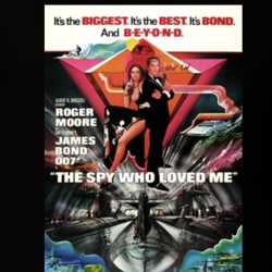 The Spy Who Loved Me 007 Movie Cover T Shirt 32592831