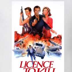 License To Kill Alternate Movie Cover 007 Movie Cover T Shirt 32592832