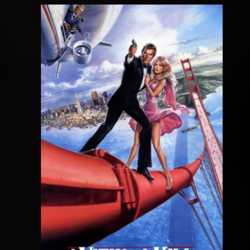 A View To A Kill 007 Movie Cover T Shirt 32592833