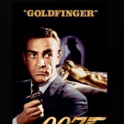 Goldfinger 007 1964 007 Movie Cover T Shirt 32592836
