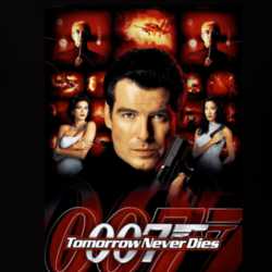 Tomorrow Never Dies James Bond 007 Movie Cover T Shirt 32609285