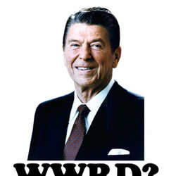 WWJD Ronald Reagan T Shirt 36869