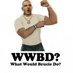 What Would Brucie Do T Shirt 37000