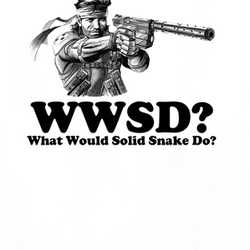 What Would Solid Snake Do T Shirt 37003