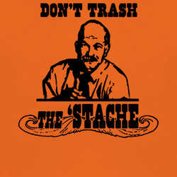 Jack Layton Dont Trash The Stache NDP Leader T Shirt 83709-NPT