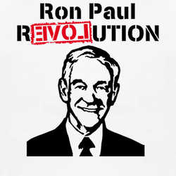 Ron Paul Revolution For Presidency 2012 Usa T Shirt 84907