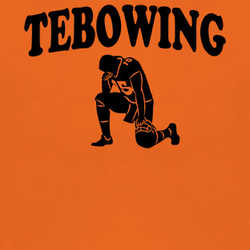Tim Tebow Tebowing Praying Football T Shirt 85373-NPT