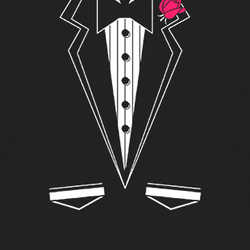 Tuxedo Bachelor Wedding T Shirt 85389