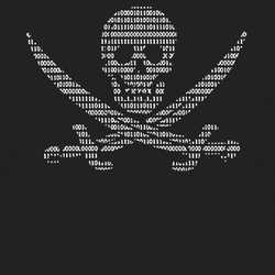 Hacker Pirate Flag T Shirt 85407