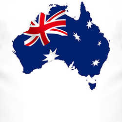 Australian Flag T Shirt 85504