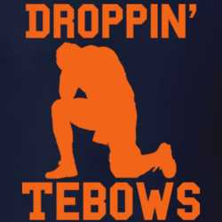 Tim Tebow Kneeling Droppin Tebows T Shirt 85507