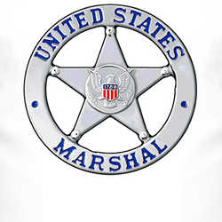 US Marshal Badge T Shirt 85508