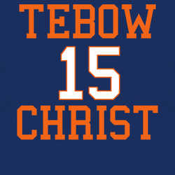 Tim Tebow Christ Denver 15 Football Player T Shirt 85802