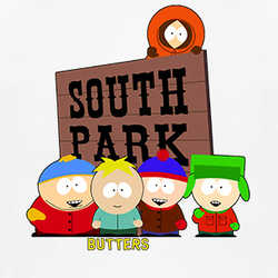 South Park Beginning Cast Sign Funny With Butters Tv T Shirt 89306