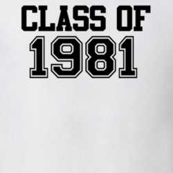 Class of 1981 Reunion School Pride Collage T Shirt 8989315