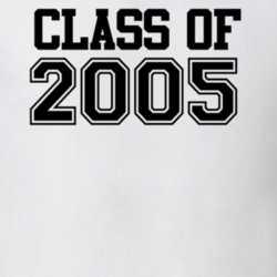 Class of 2005 Reunion School Pride Collage T Shirt 8989421